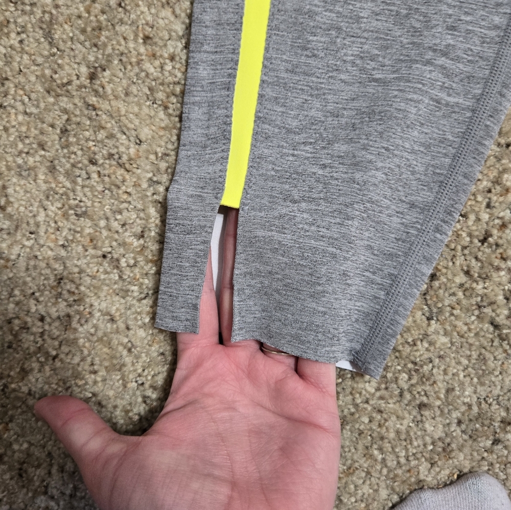 Zyia Yelllow Stripe Leggings - Picture 2 of 4